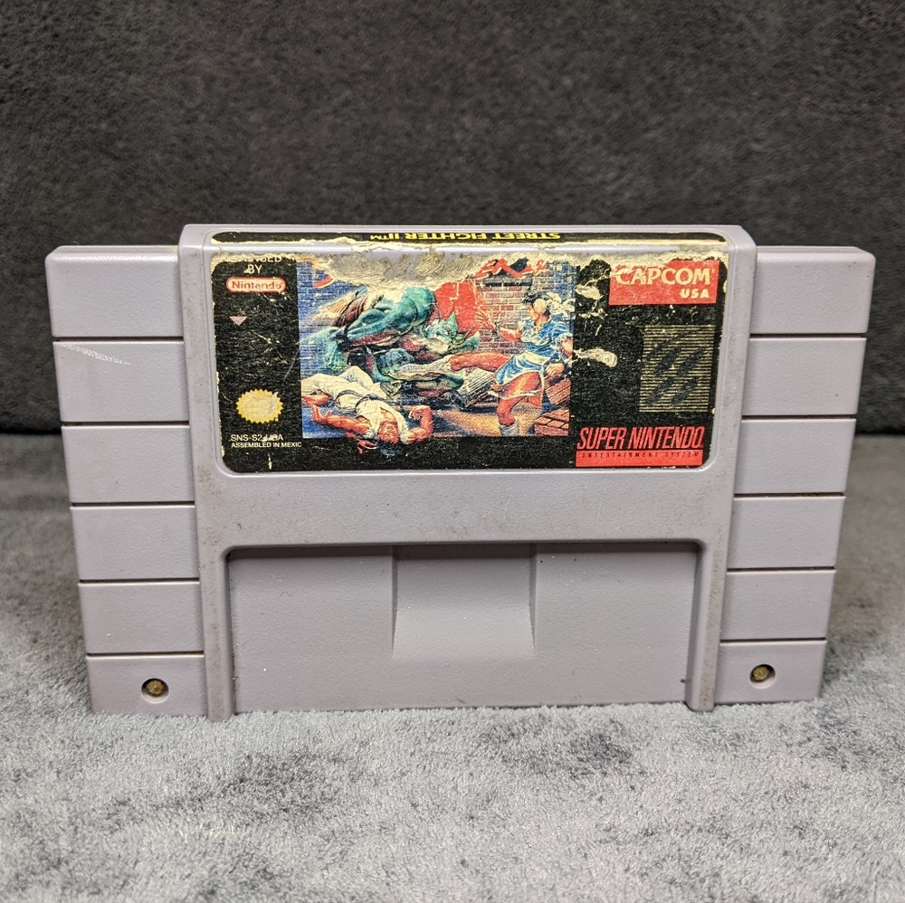 Street Fighter II for the Nintendo SNES - Used - Cart Only